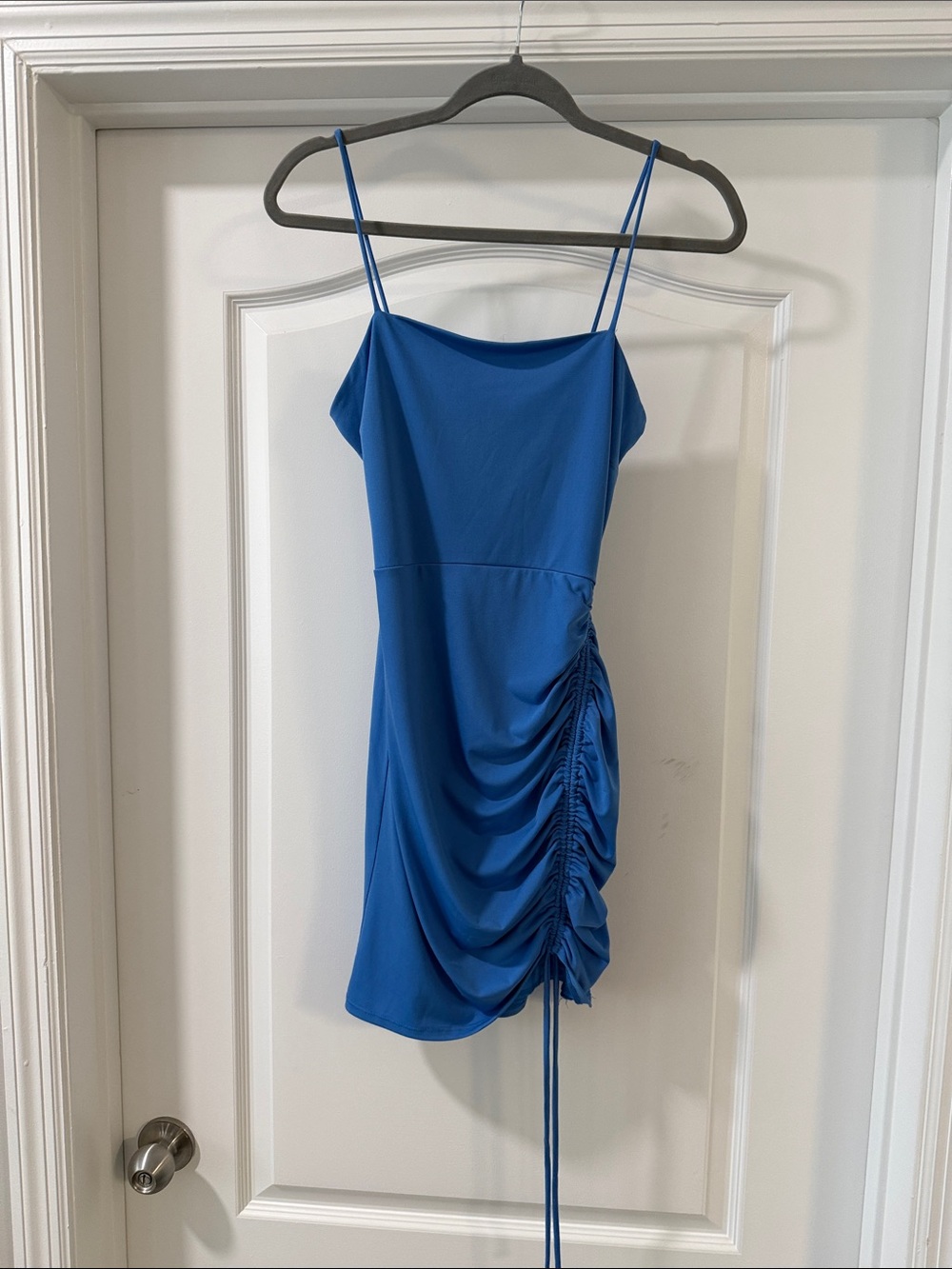 Royal Blue Mini Dress